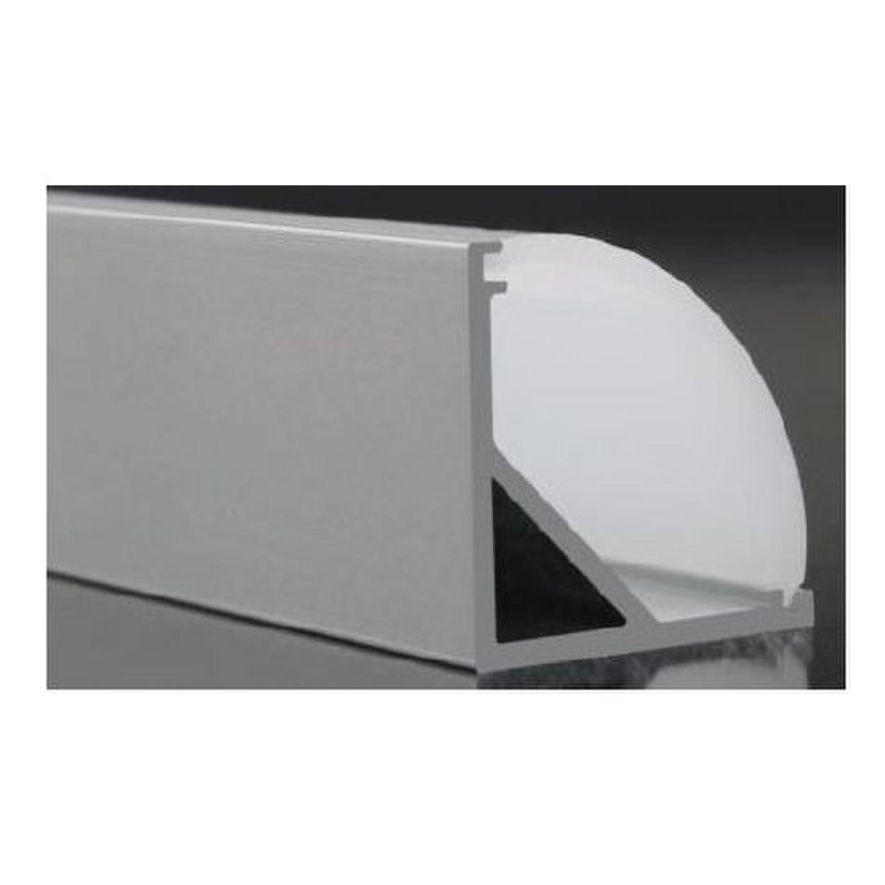 Alu. Profile Corner Set: LC-3030  L=2m White