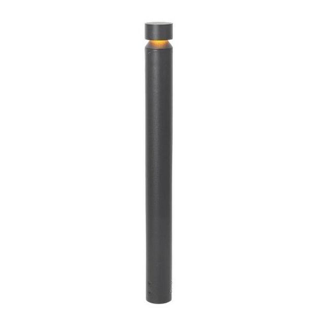 Garden Bollard Light ALL122 6W 2700K Black Alu.