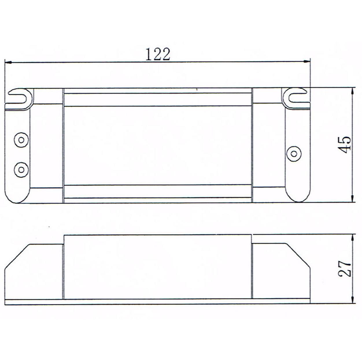 Low voltage PWM LED dimmer controlled by Triac