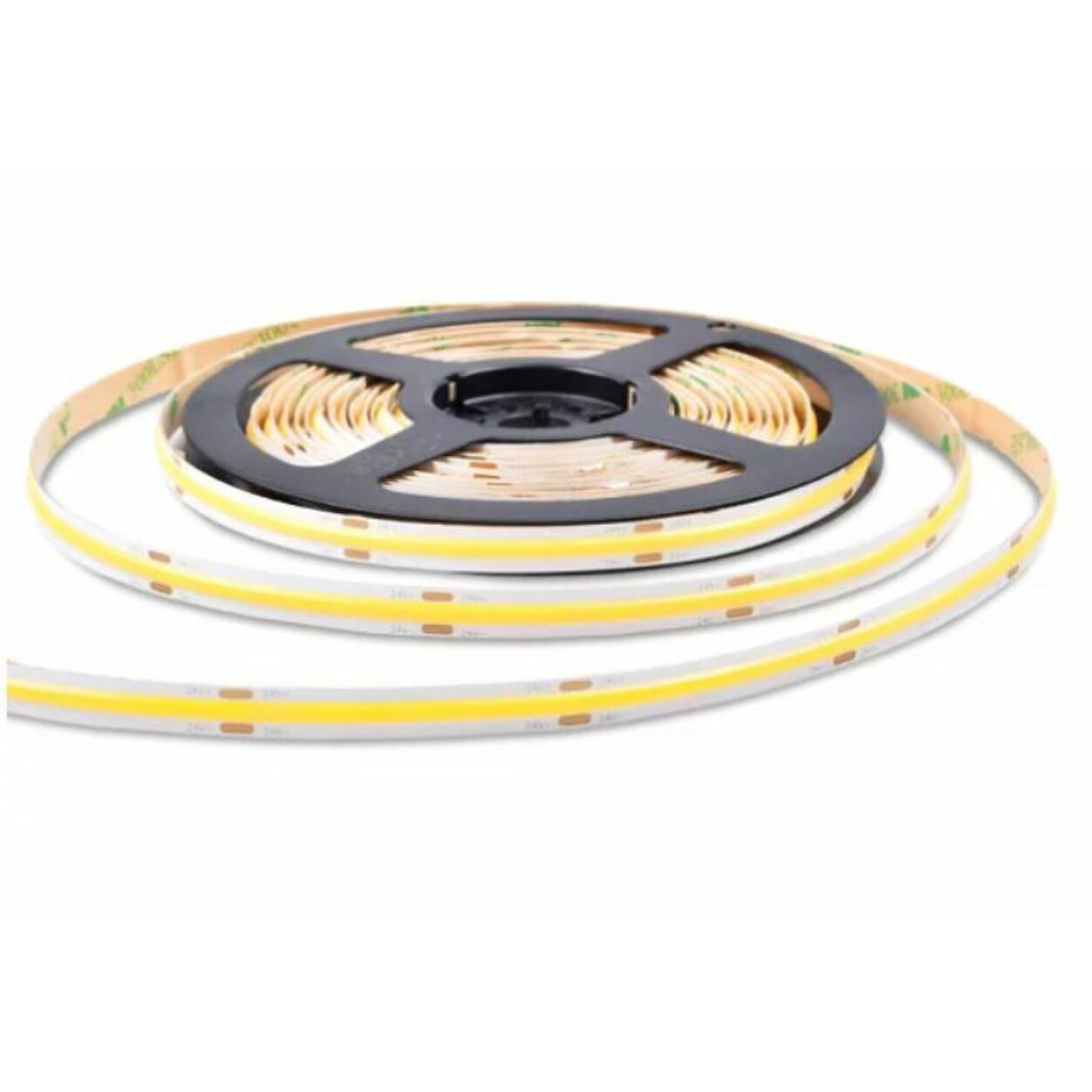 LED Strip COB 8mm 5W 2700K IP20 5M/rol