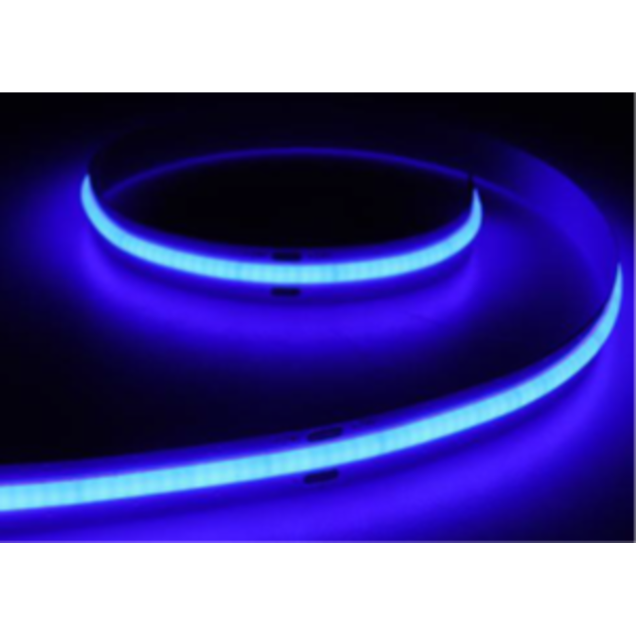 12V - COB LED Strip 8mm 15W Bleu IP20 Rol/5m