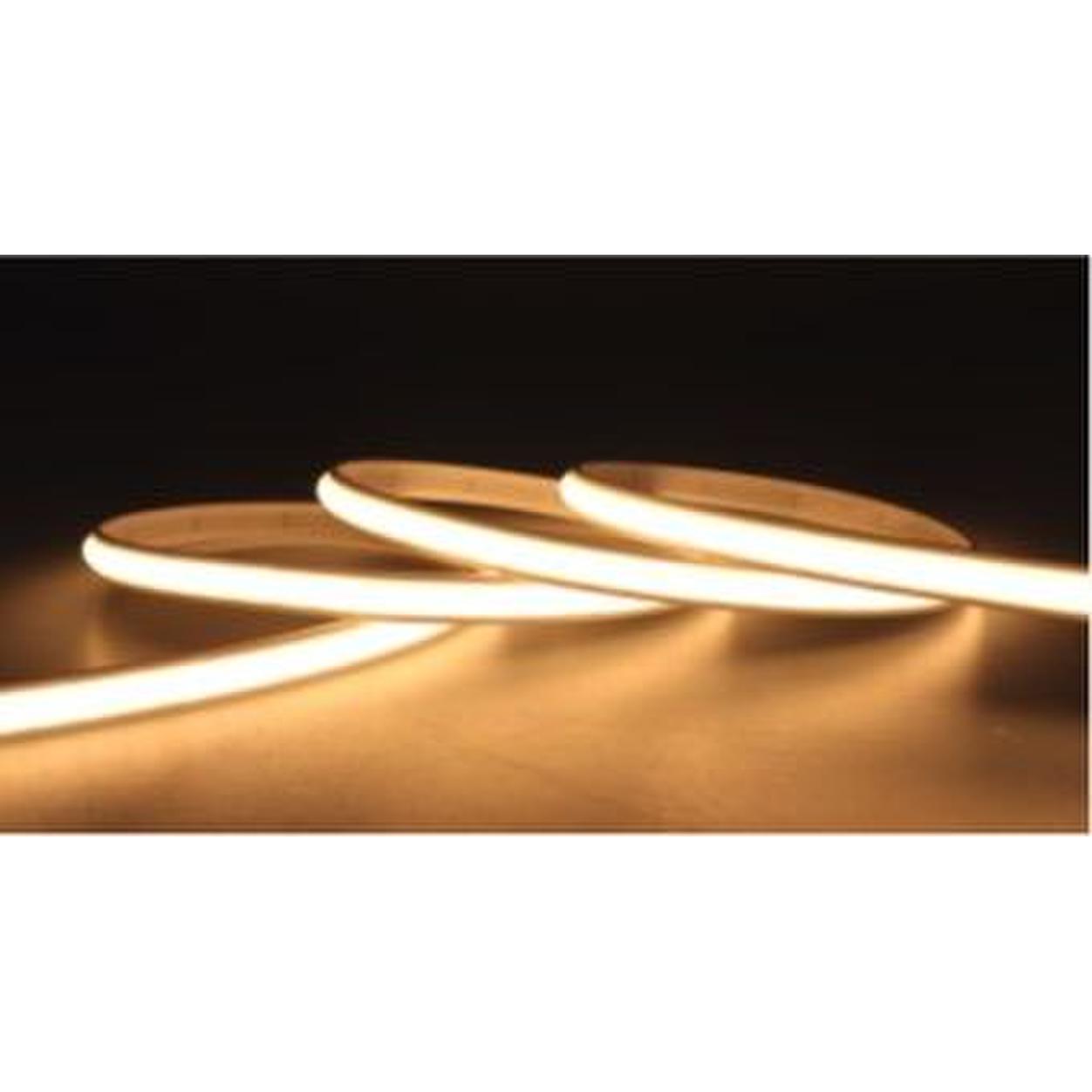 Furniture COB LED Strips 24VDC 10W IP65 3000K 