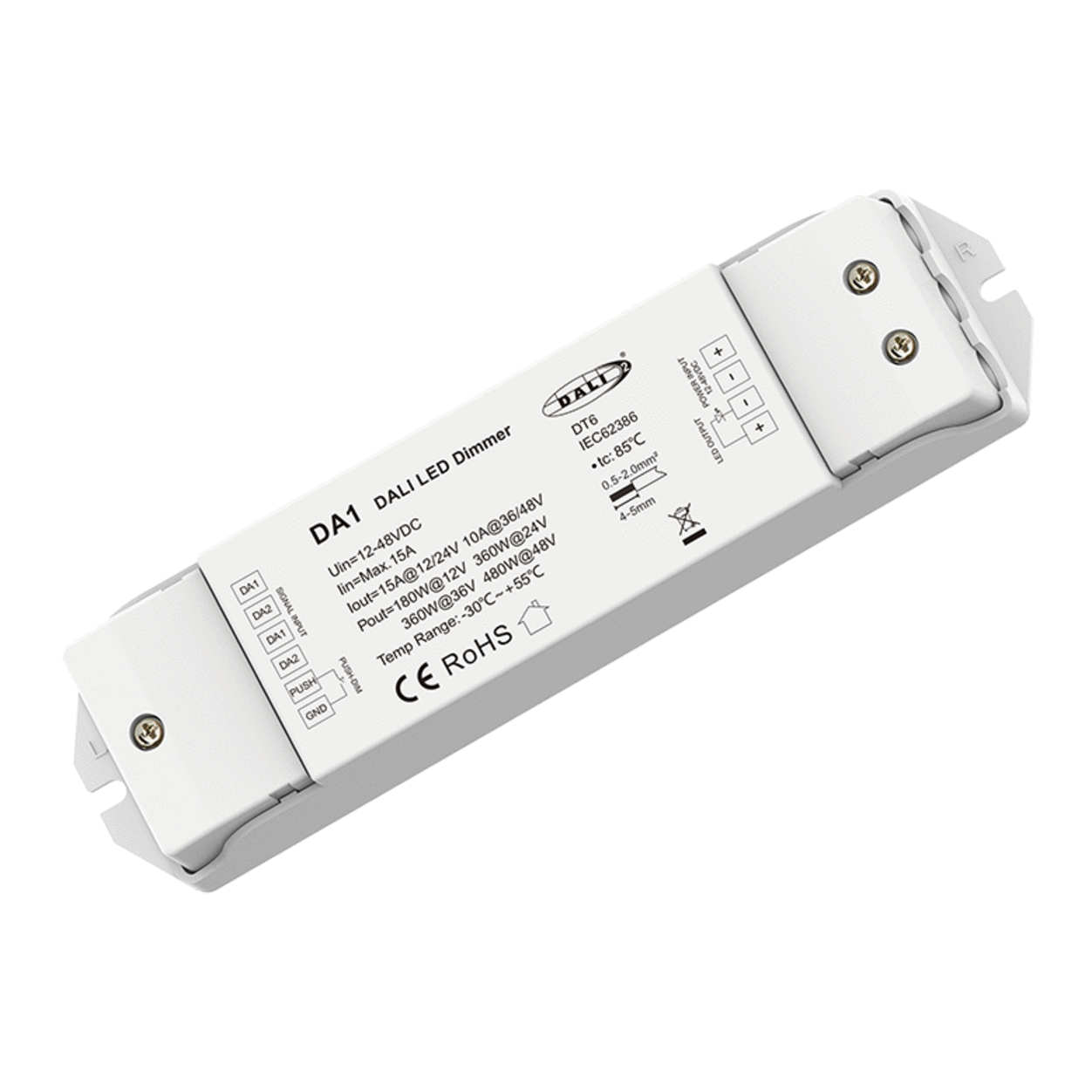 DAli DT6 LED Dimmer 12VDC-48VDC 1 Channel  