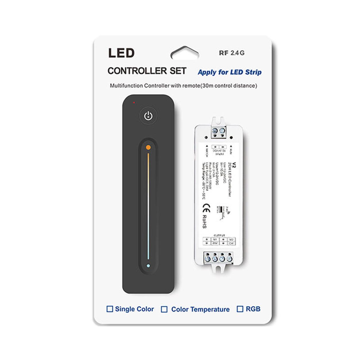 RF CCT Controller Set for dual color LED-Strip