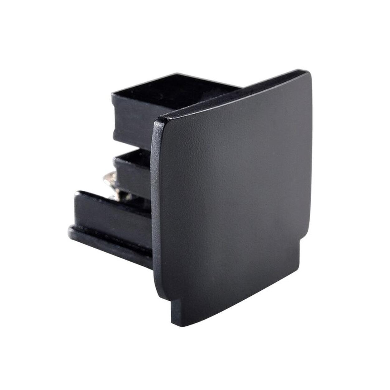 3 fase Rail End cap Black