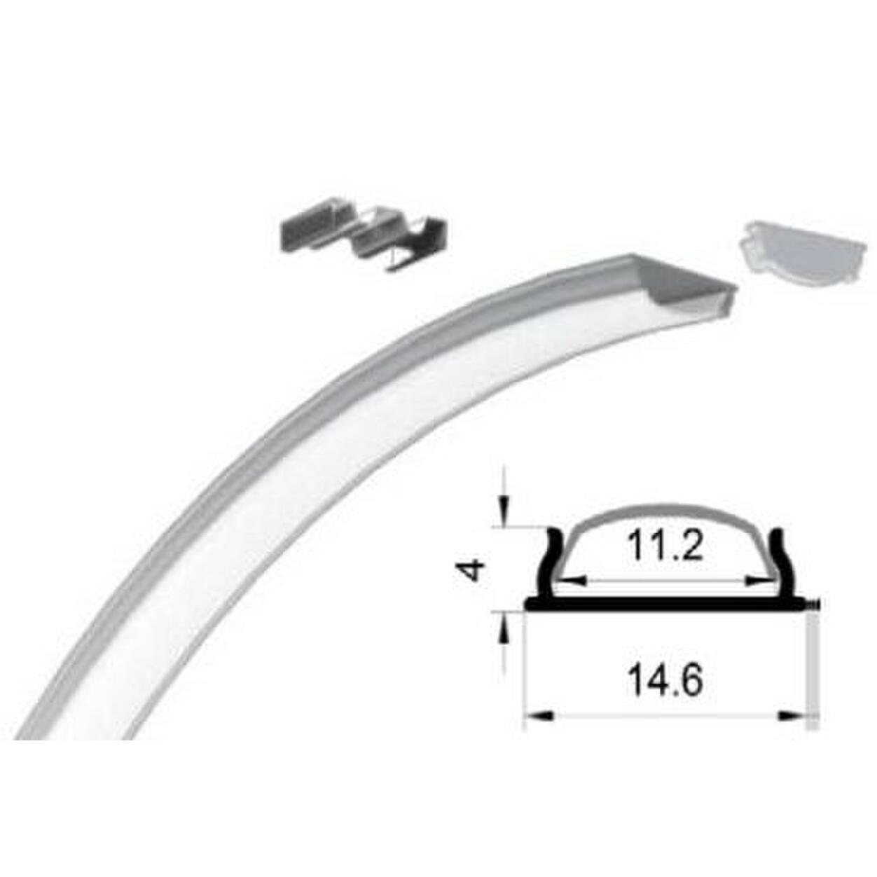 Alu. Profile Free Bending  Set AC-1407 L=2m