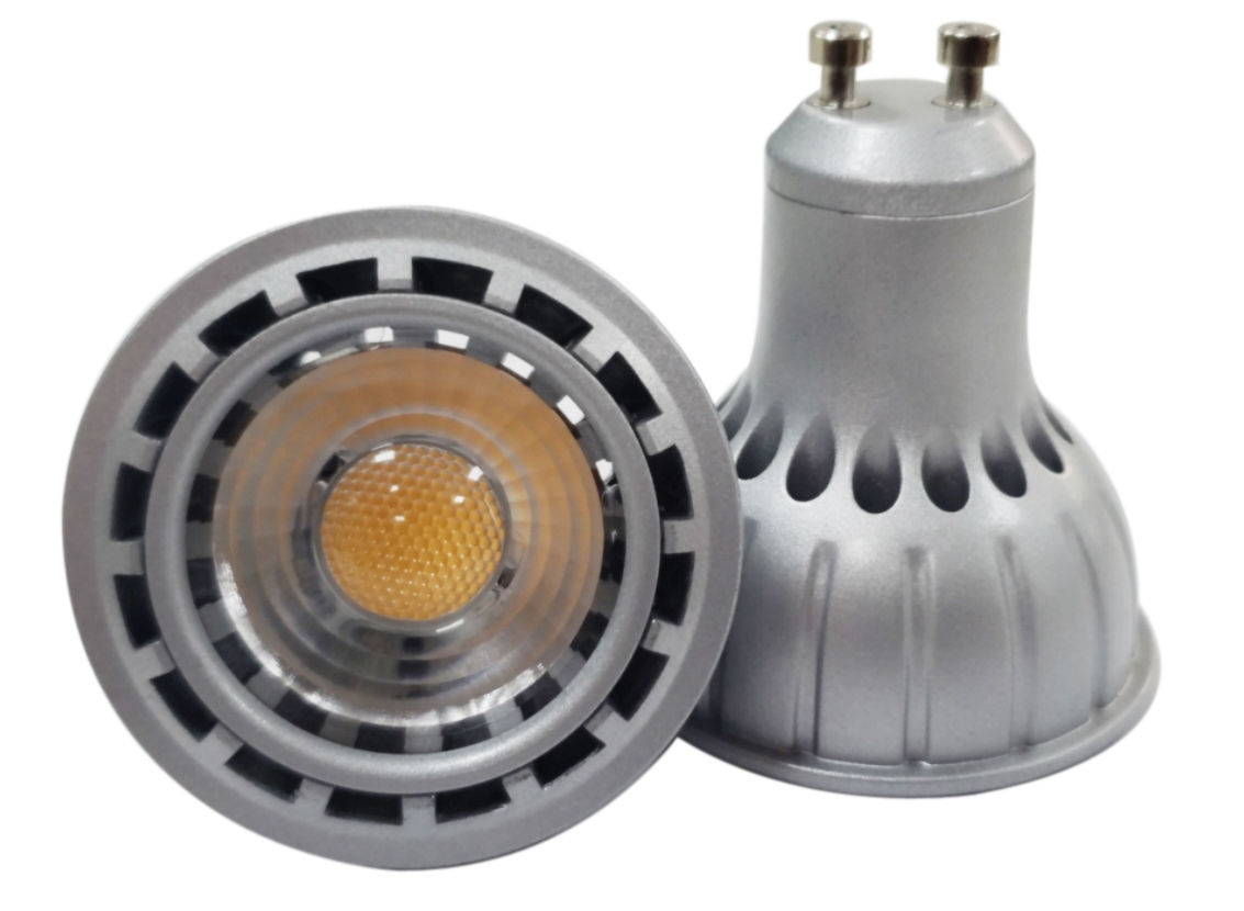 Led Gu10 8w Dim Ra95 3000k° 35° Gray Led Lamps Alltronic 9794