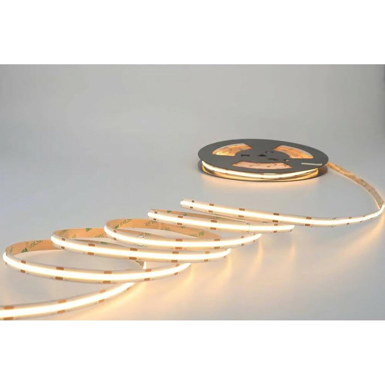 LED Strip COB Long run 15W IP20 3000K 10m/rol