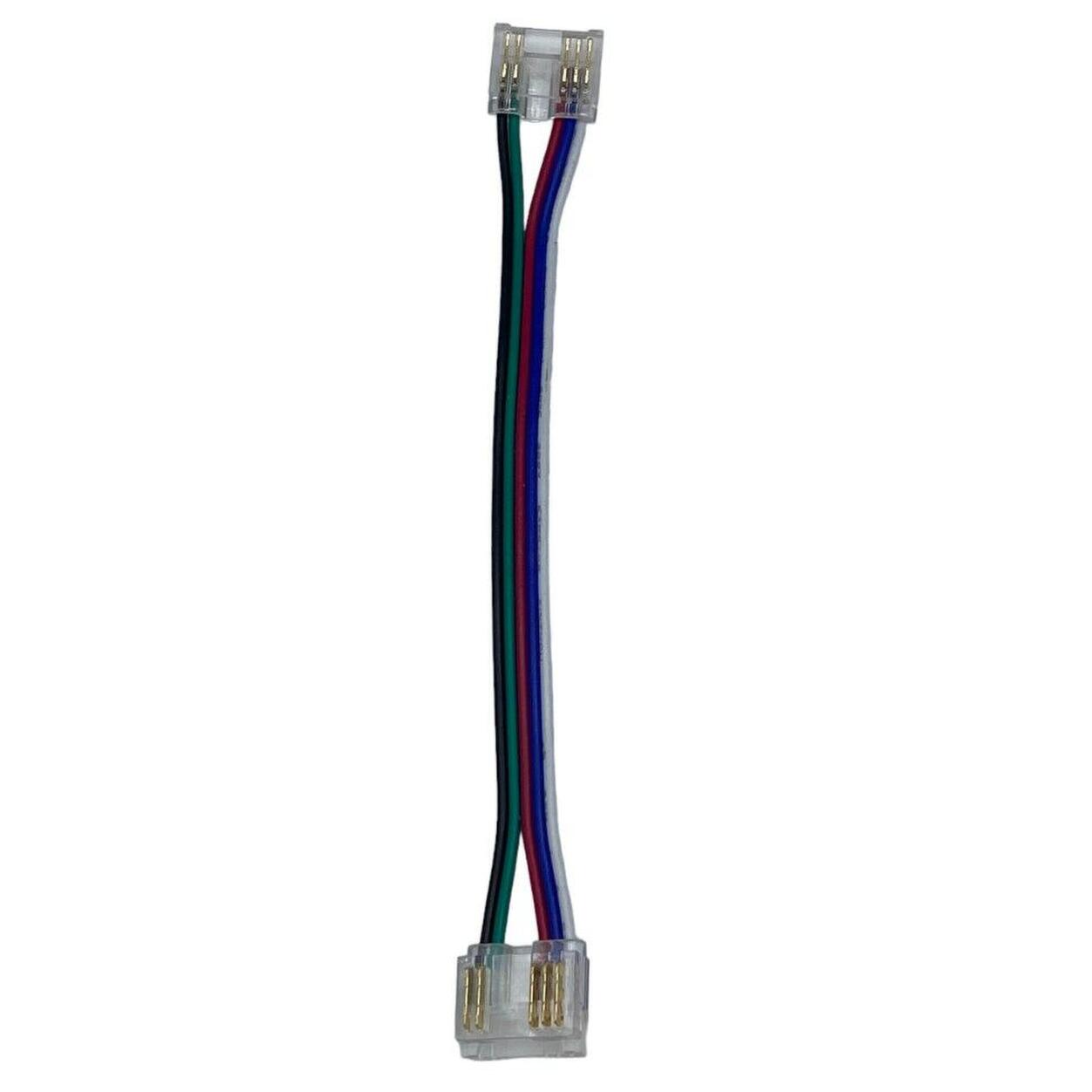 Set of 2 Connectors with cable COB RGBW LED-Strips 12mm Solder-Free