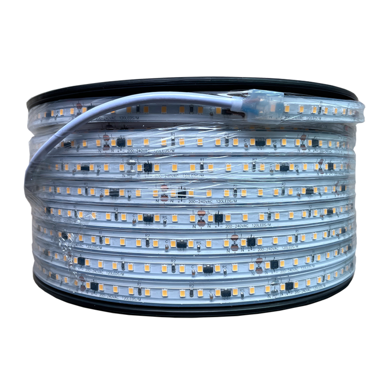 220VAC LED Strip 16W/m IP66 2700K° (Not Dim.)